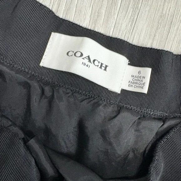 Coach Black A-Line Skirt - Picture 2 of 6